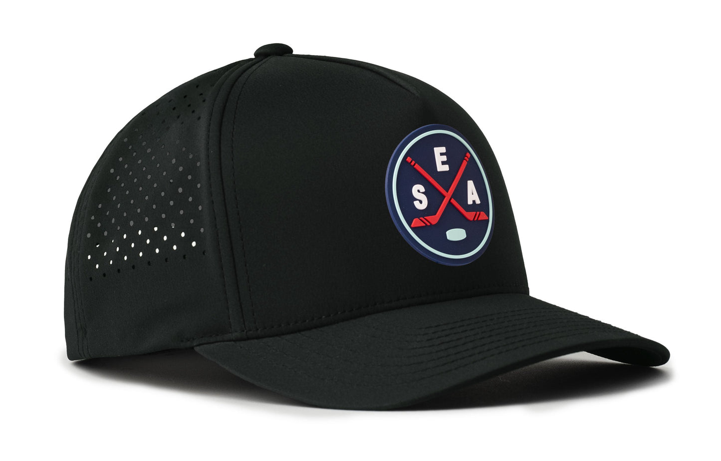 Seattle Hockey Performance 5-Panel Hat  |  SEA X Flexfit Snapback