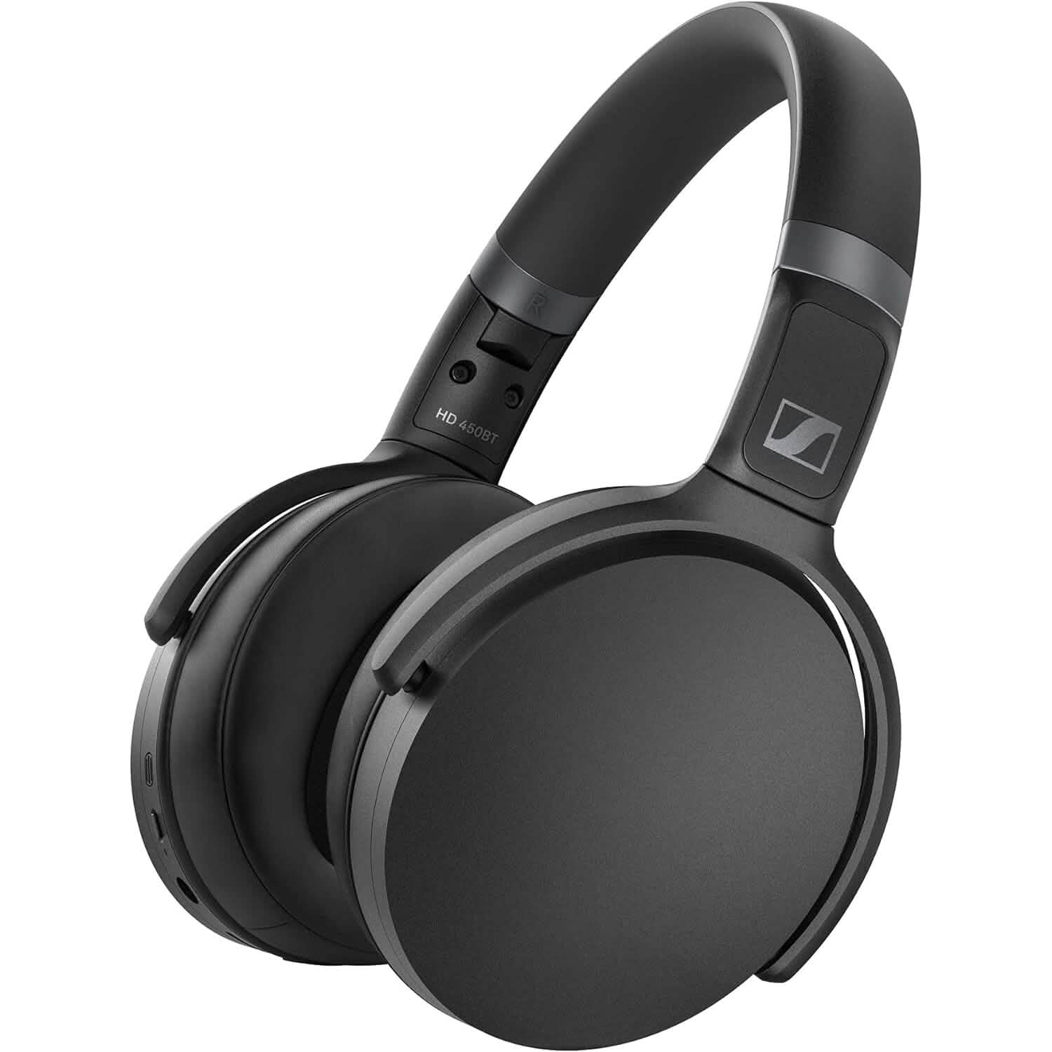 Sennheiser Consumer Audio HD 450BT Bluetooth 5.0 Wireless Headphone with Active Noise Cancellation  (Refurbished)