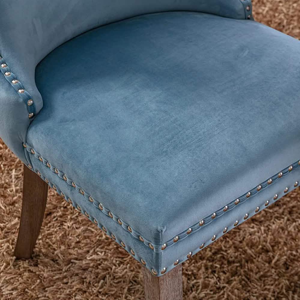Set of 2: Upholstered Dining Chairs