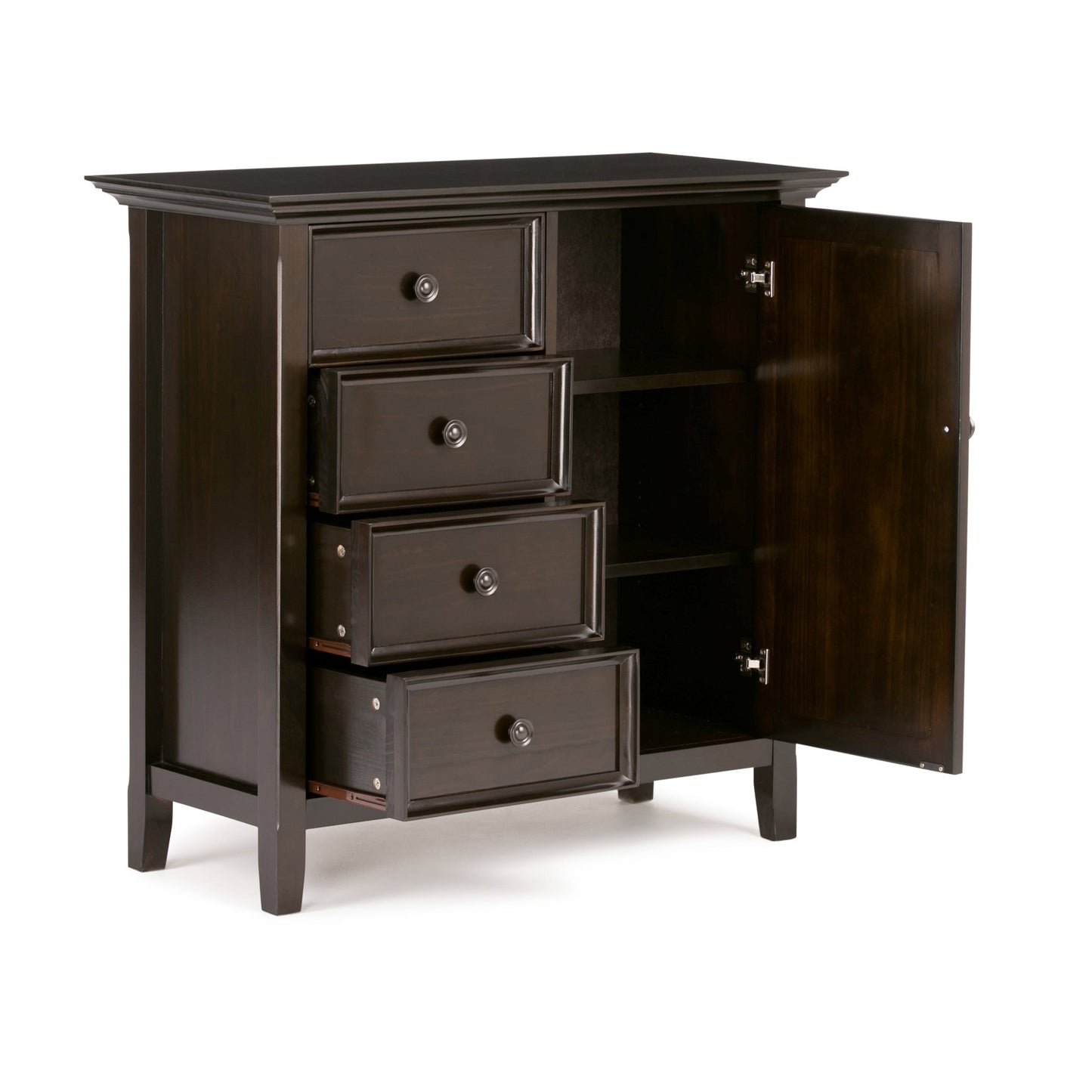 Amherst Medium Storage Cabinet - Hickory