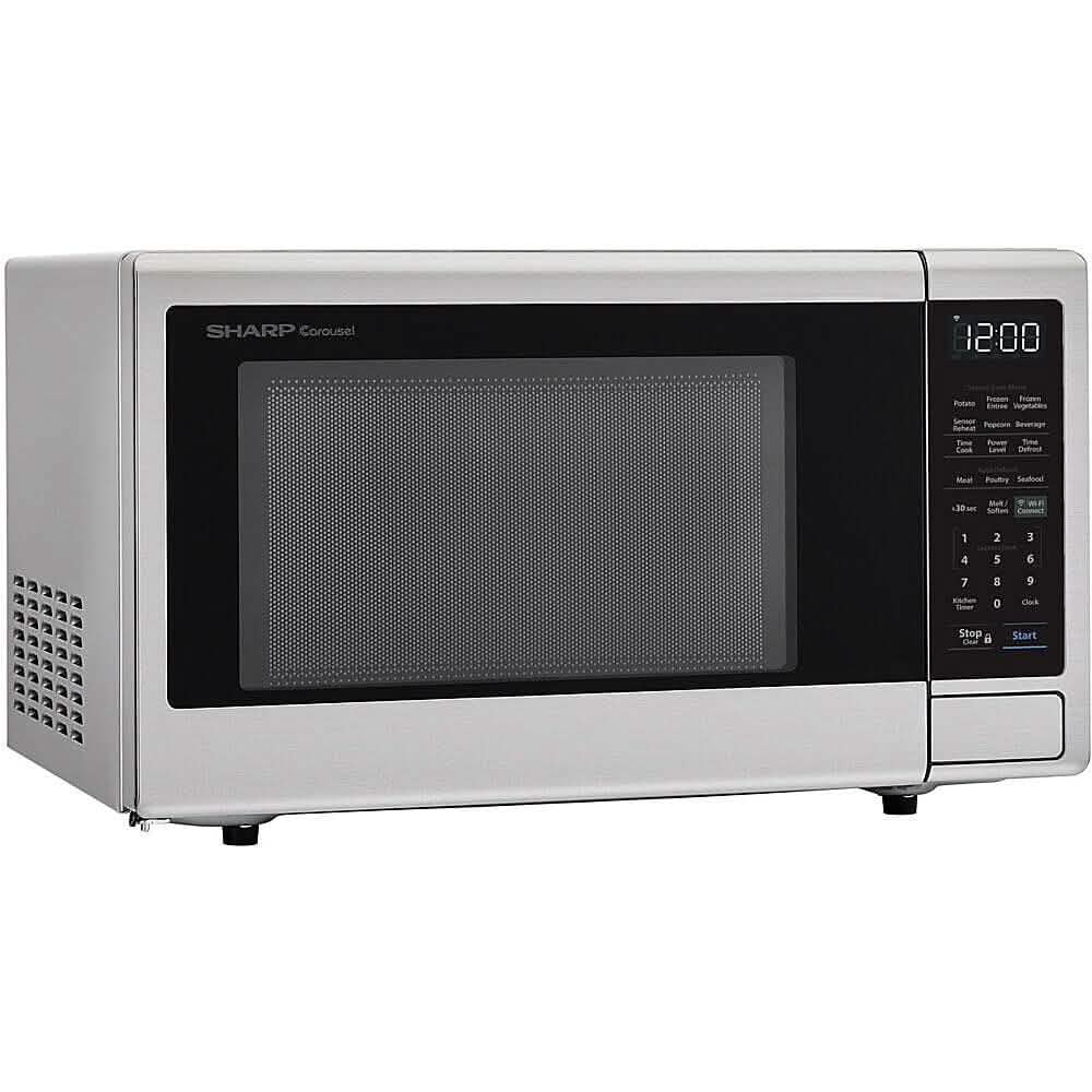 Sharp 1.4-Cu. Ft. Countertop Microwave with Alexa-Enabled Controls