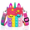 Sac à bandoulière Fidget Toys Sac à dos Fidget Pop Toy