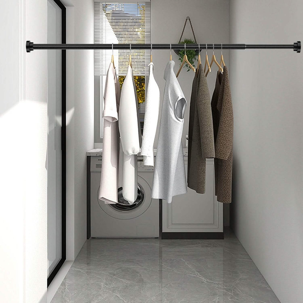 Shower Curtain Rod Adjustable Tension