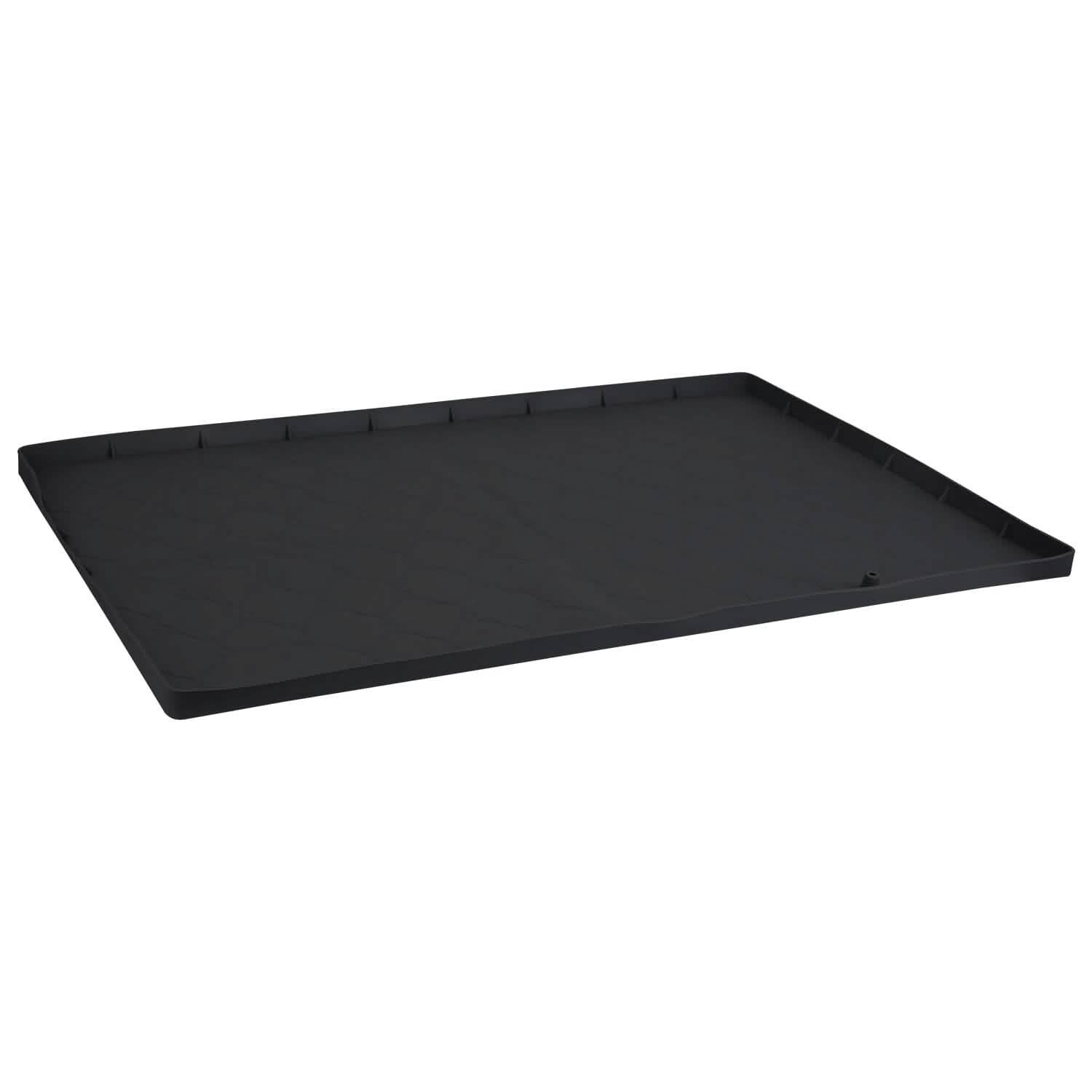 Silicone Under Sink Mat Liner with Drain Hole