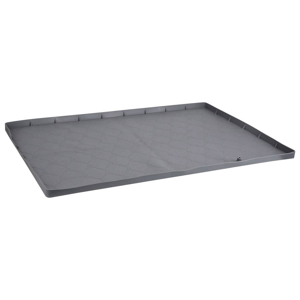 Silicone Under Sink Mat Liner with Drain Hole