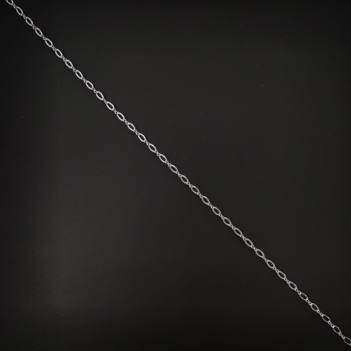 Silver Figure Eight Infinity Chain 2.5mm Link Chain 16 inch Finished Necklace For Wholesale Necklace Dainty Jewelry Making Supplies | WA-488 Clearance Pricing