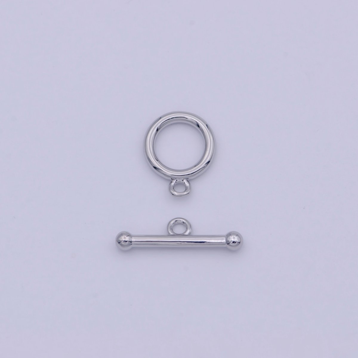 Silver OT Clasp Silver Toggle Clasp for Jewelry Making Supply K-023