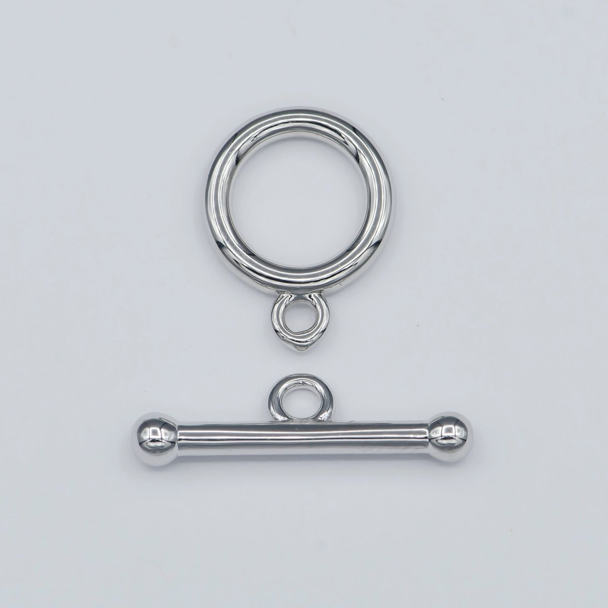 Silver Toggle Clasp For DIY Jewelry Making Necklace Bracelet Anklet  L-317