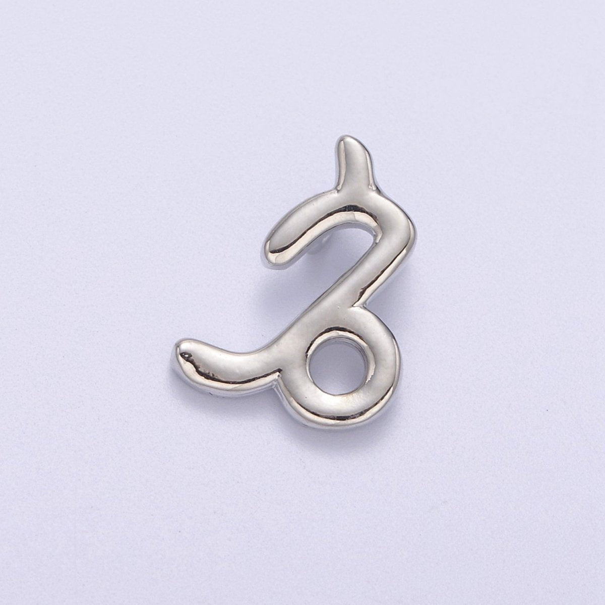 Silver Zodiac Constellation Charm, Small Astrology Charms, Horoscope Charm for Bracelet Necklace Supply A-A1881-A-A1886