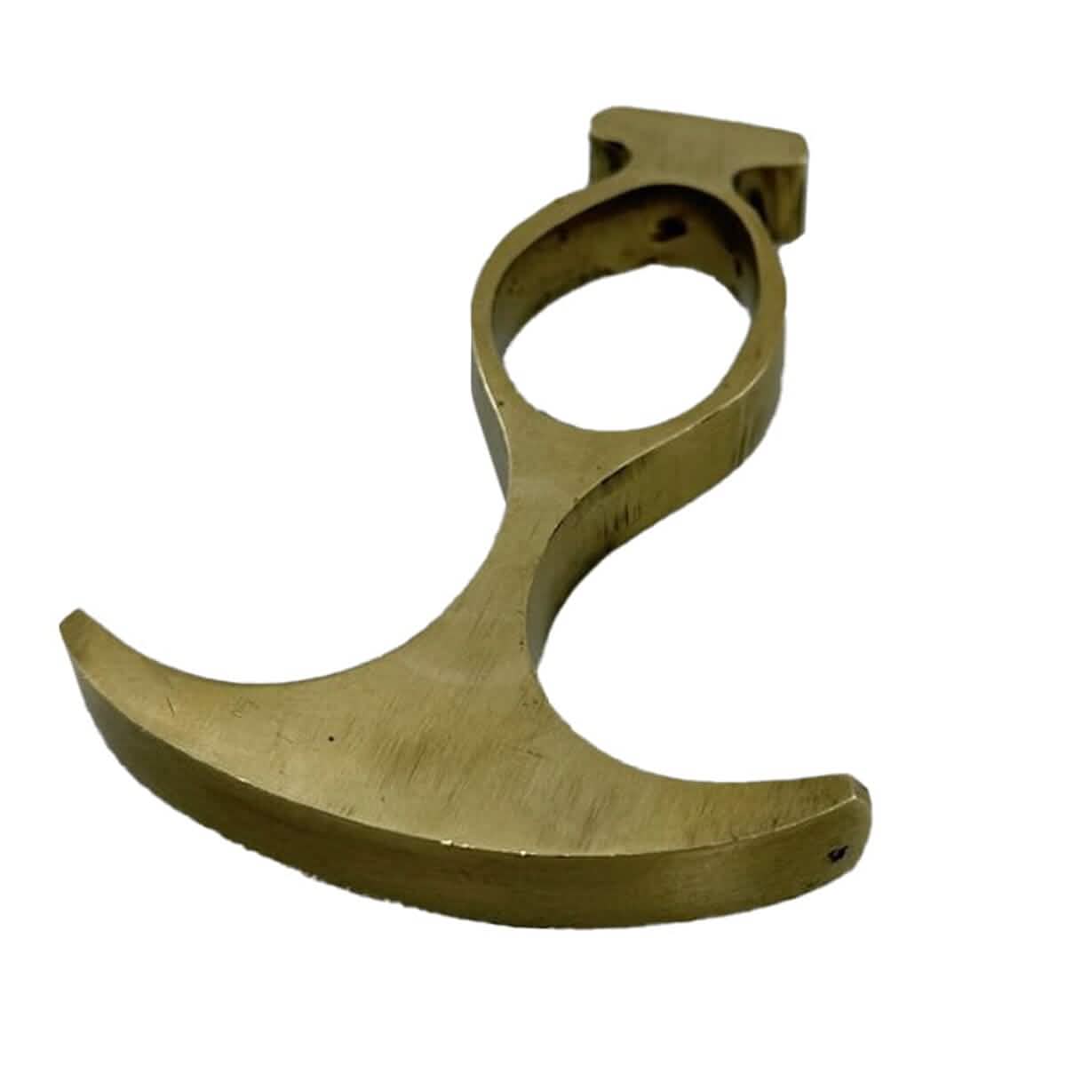 Single Finger Heavy Brass Knuckle