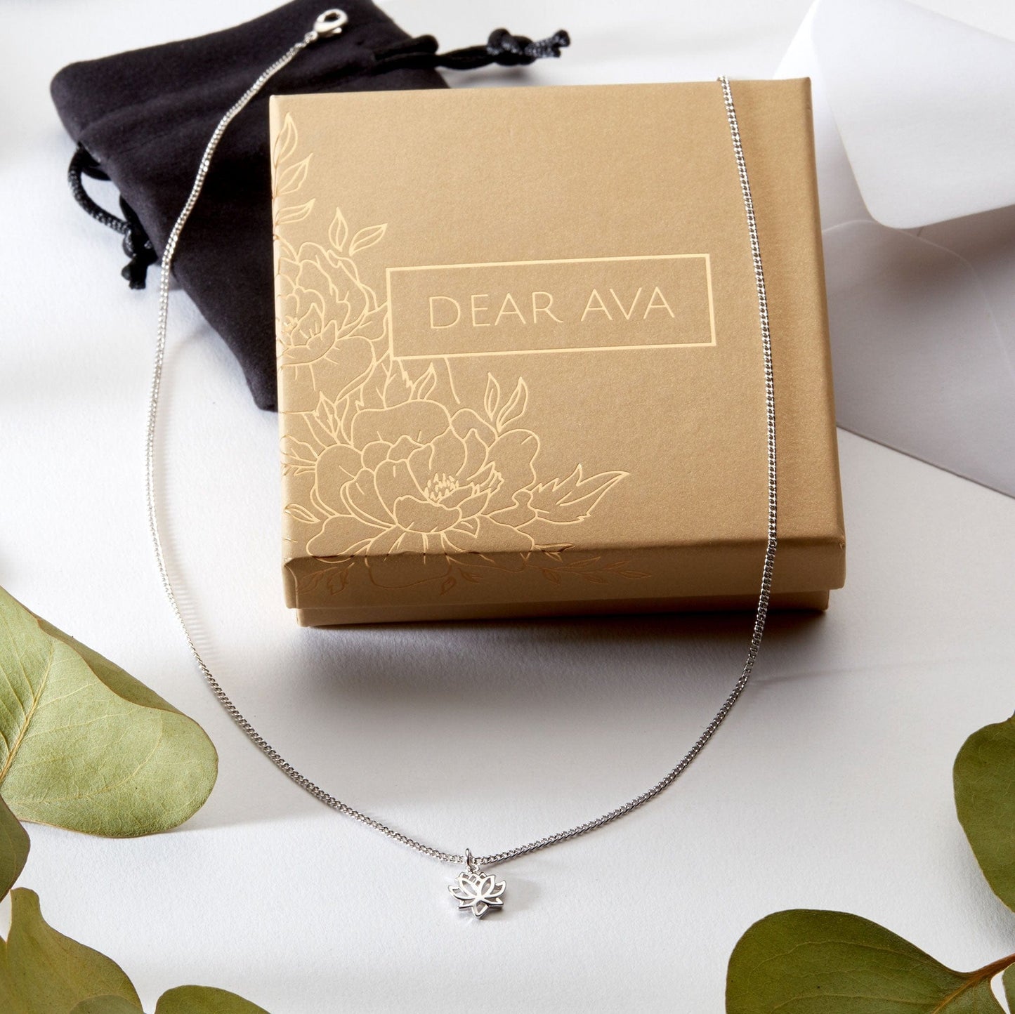 Sister Lotus Necklace