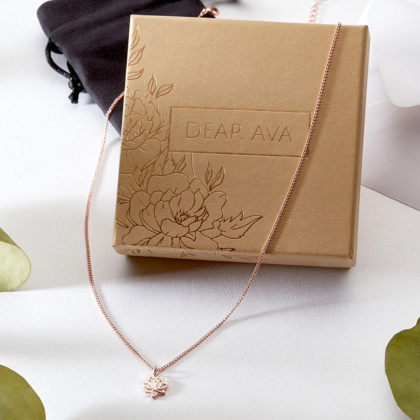 Sister Lotus Necklace