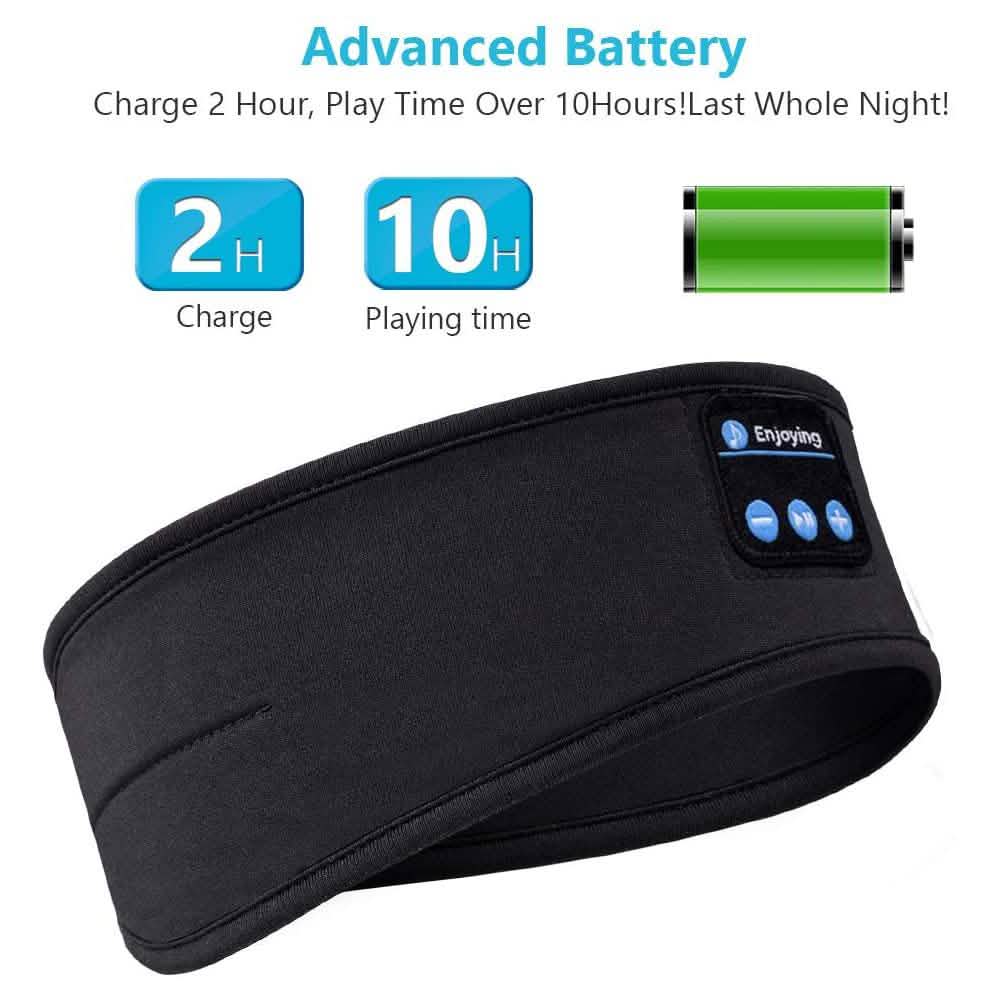 Bandeau Bluetooth avec écouteurs de sommeil