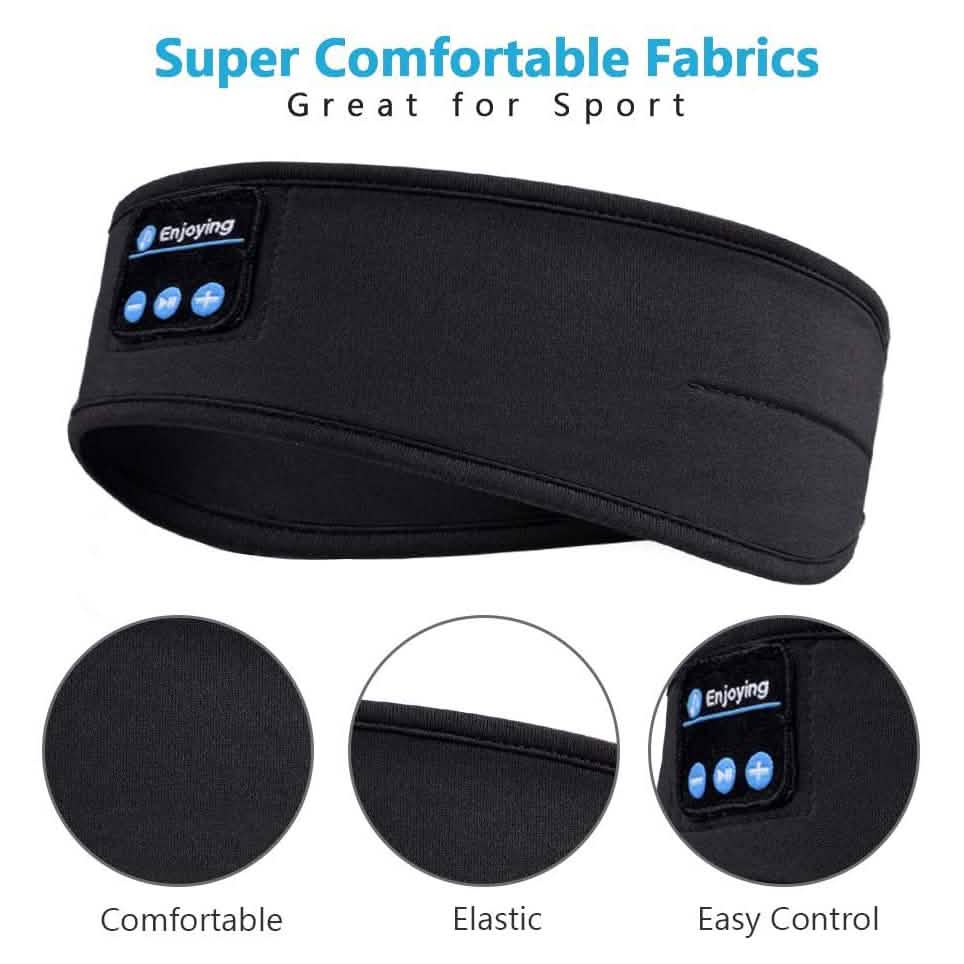 Bandeau Bluetooth avec écouteurs de sommeil