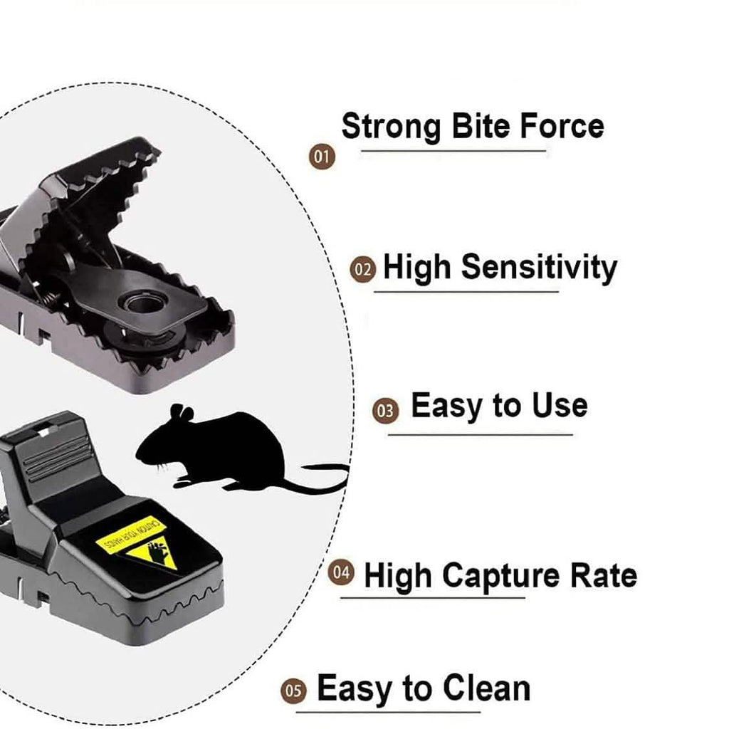 Petit attrape-souris sûr, efficace et hygiénique pour la famille et les animaux domestiques