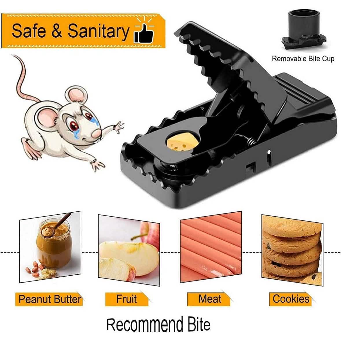 Petit attrape-souris sûr, efficace et hygiénique pour la famille et les animaux domestiques