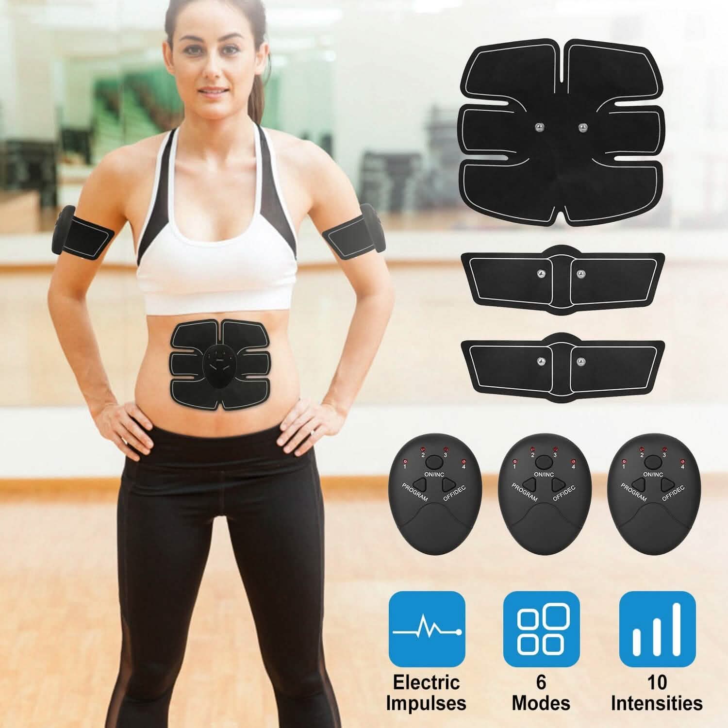 Smart Abs Stimulator Muscle Toning Belt Trainer