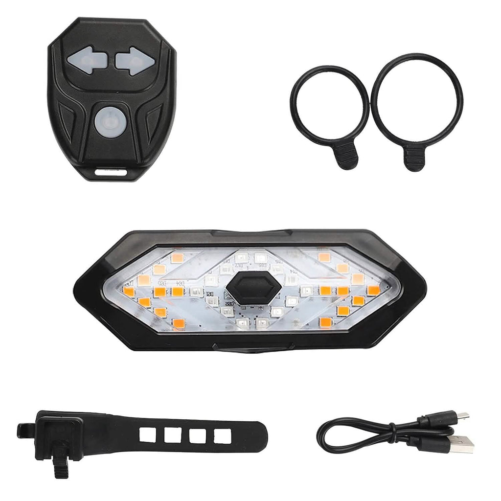 Smart Bike Tail Light USB Rechargeable LED Bicycle Rear Light
