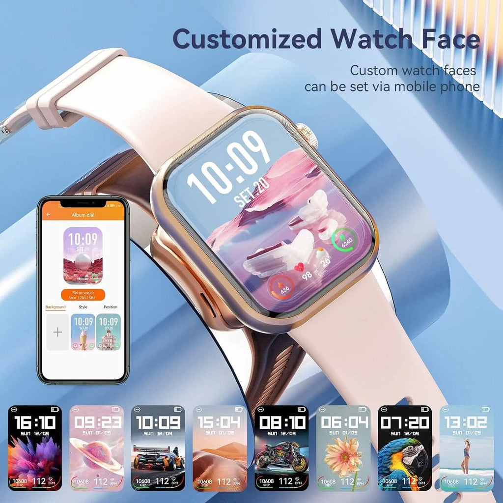 Smartwatch Sport Mode Pink  (Refurbished)