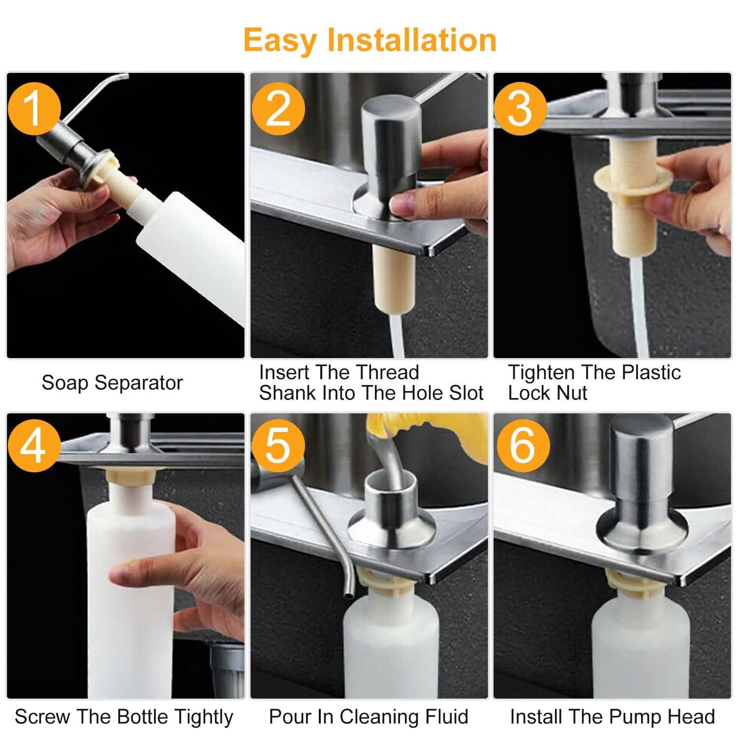Soap Dispenser for Kitchen Sink