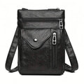 Sac bandoulière femme en similicuir souple