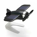 Solar Airplane Creative Car Decoration