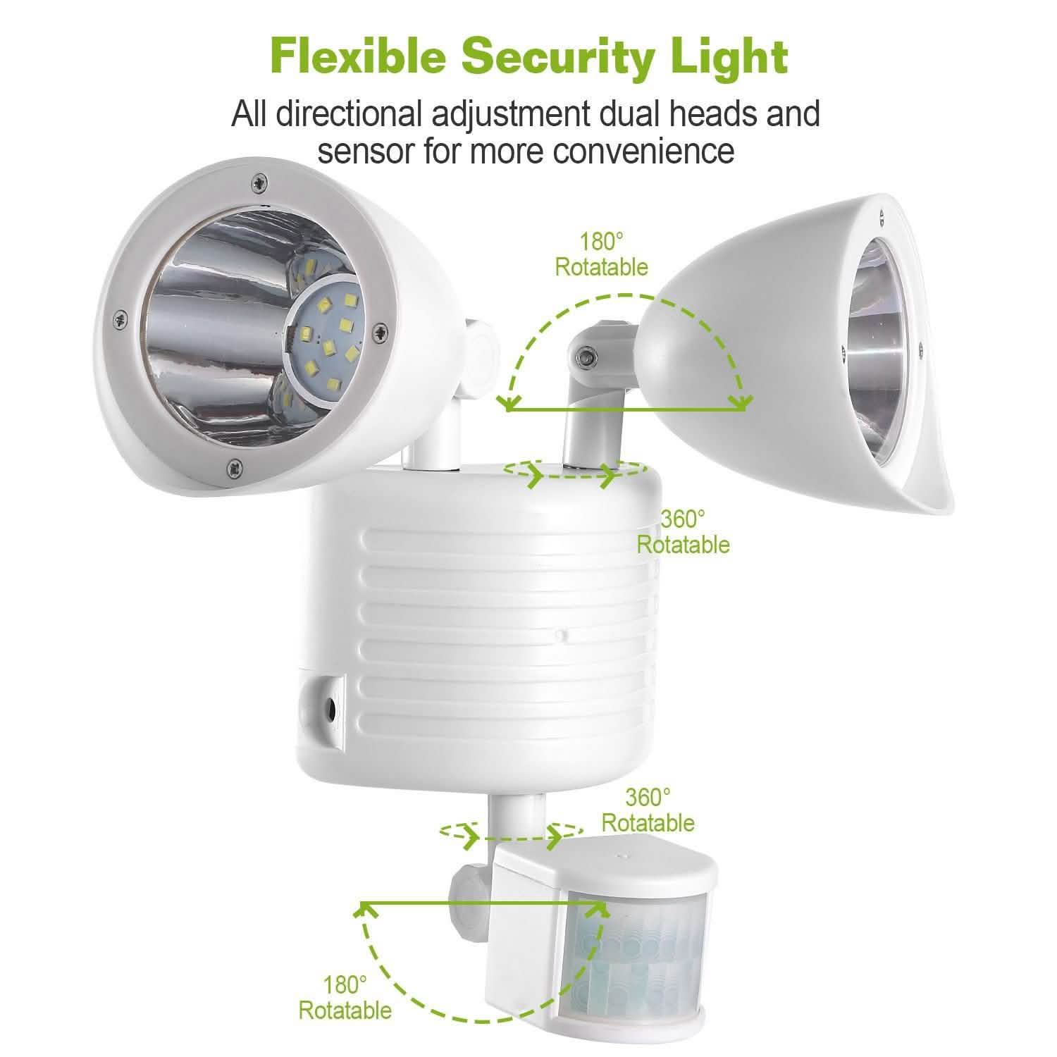 Solar Lights 22 LEDs Outdoor Security