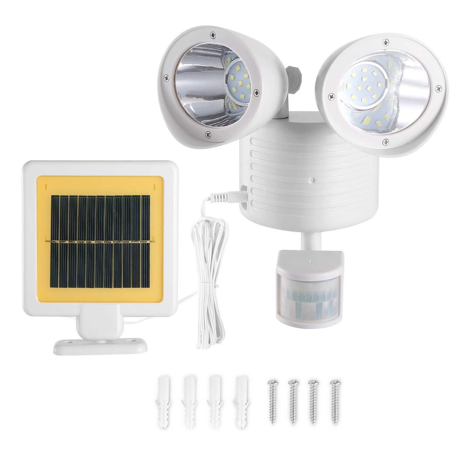 Solar Lights 22 LEDs Outdoor Security