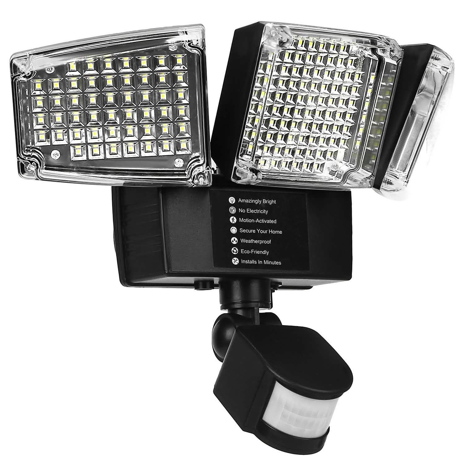 Lampes solaires d'extérieur 188 LED