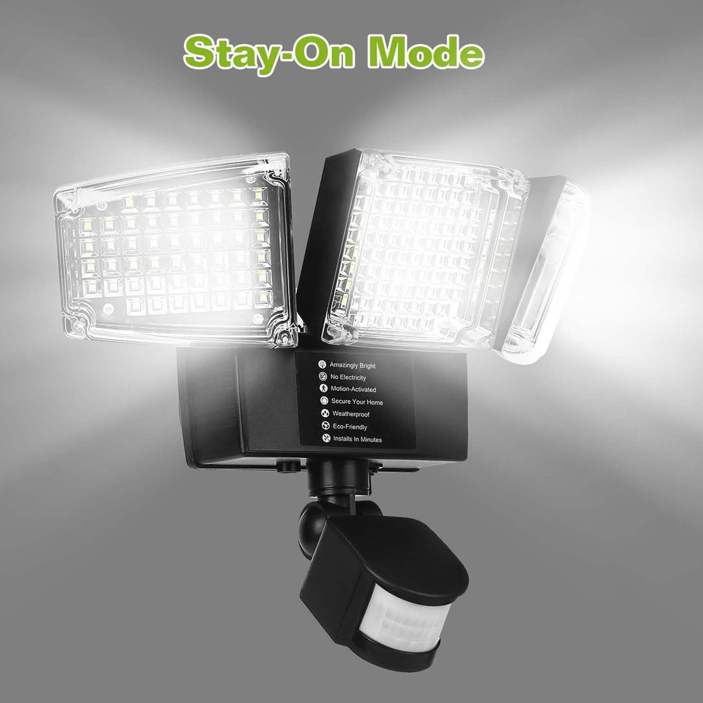 Lampes solaires d'extérieur 188 LED