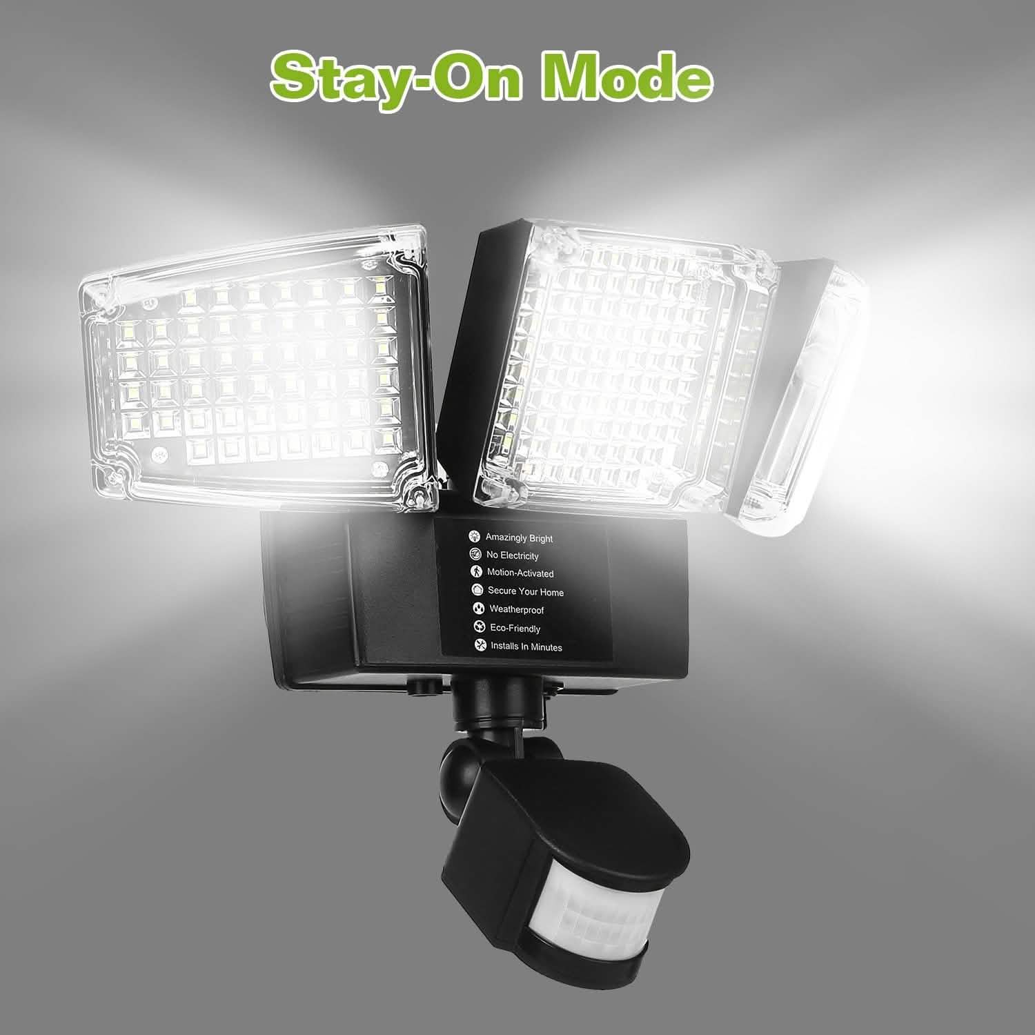 Lampes solaires d'extérieur 188 LED