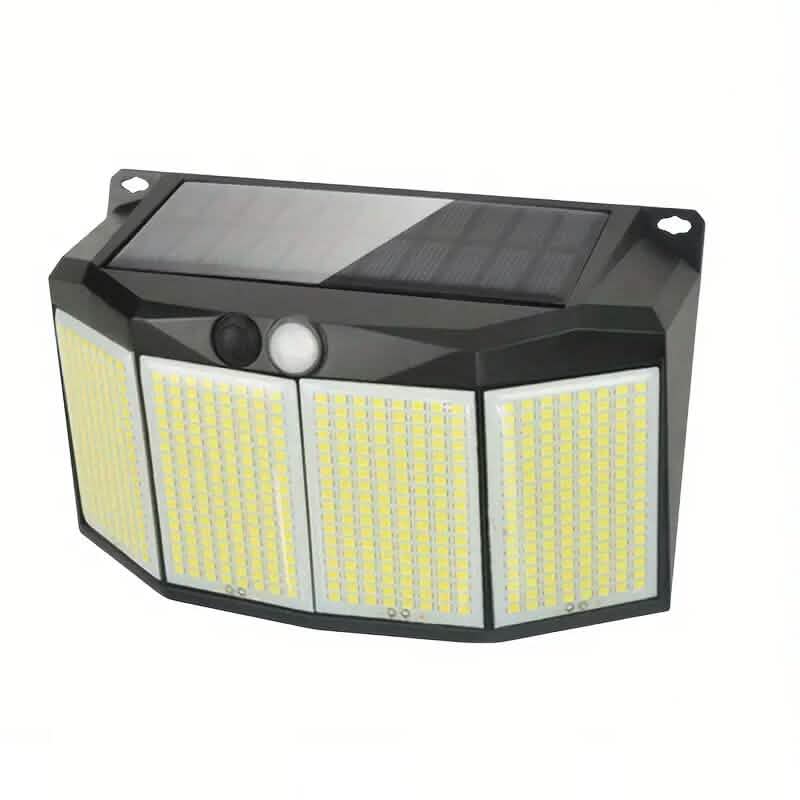 屋外用ソーラーライト 576LED 照明リフレクター付き 3照明モード