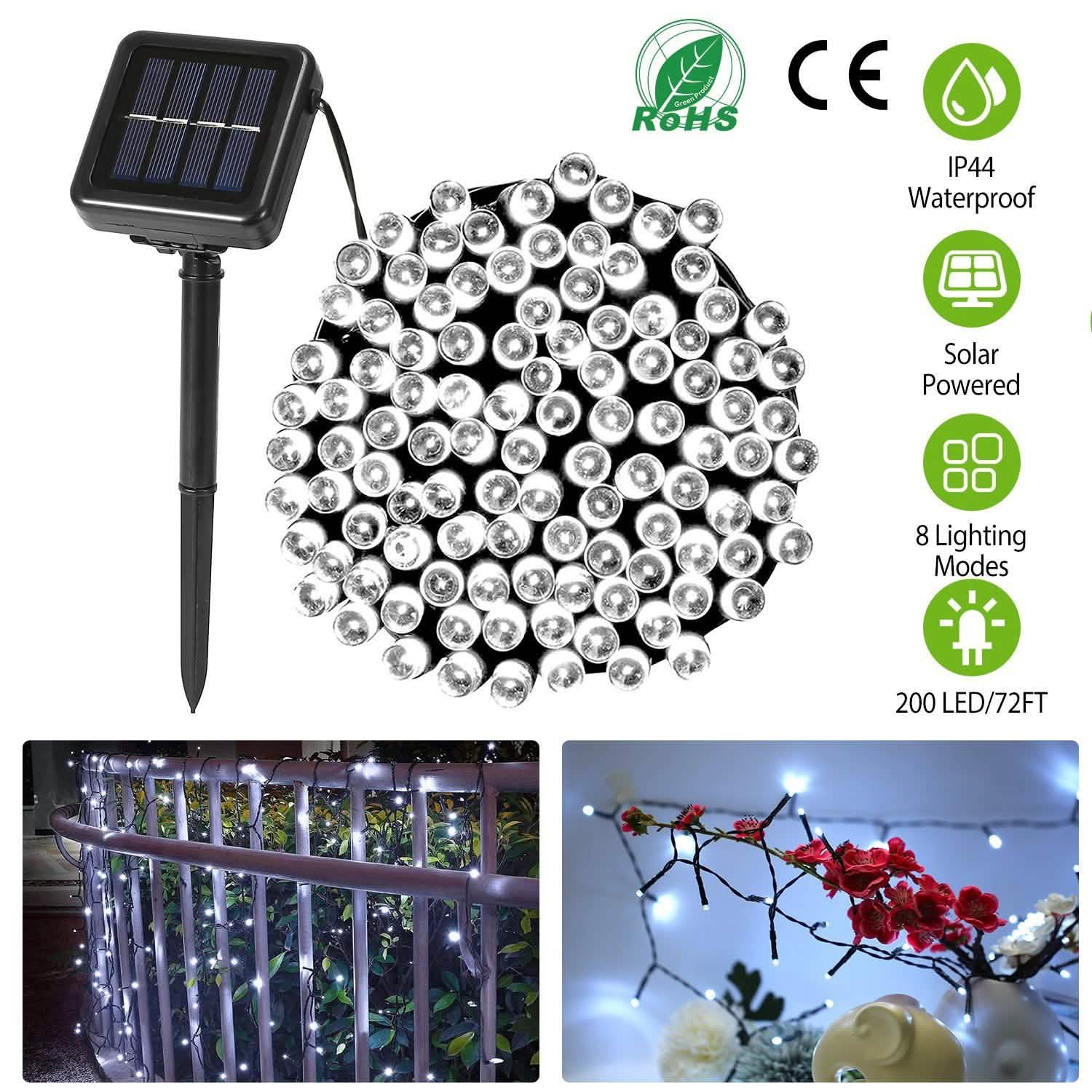 Solar Power LED String Lights