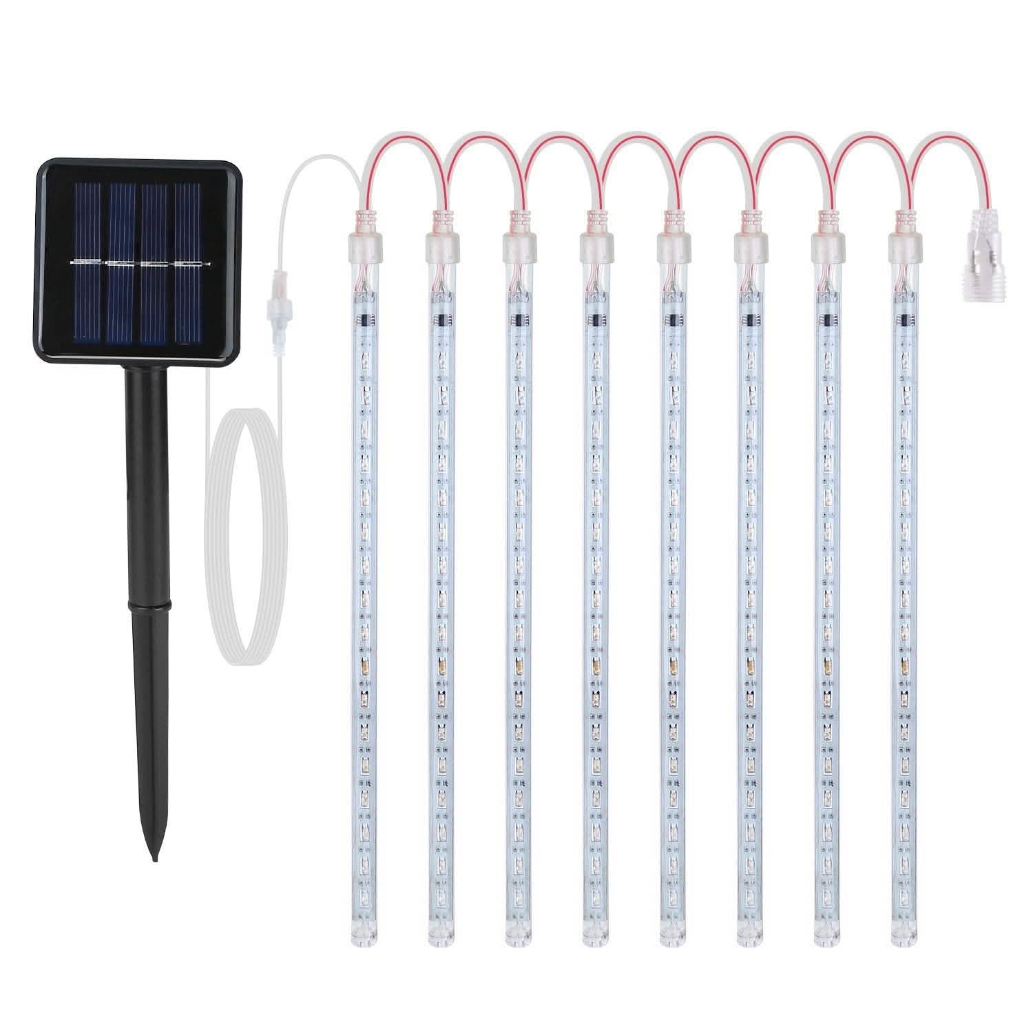 Solar Powered Meteor Shower String Light