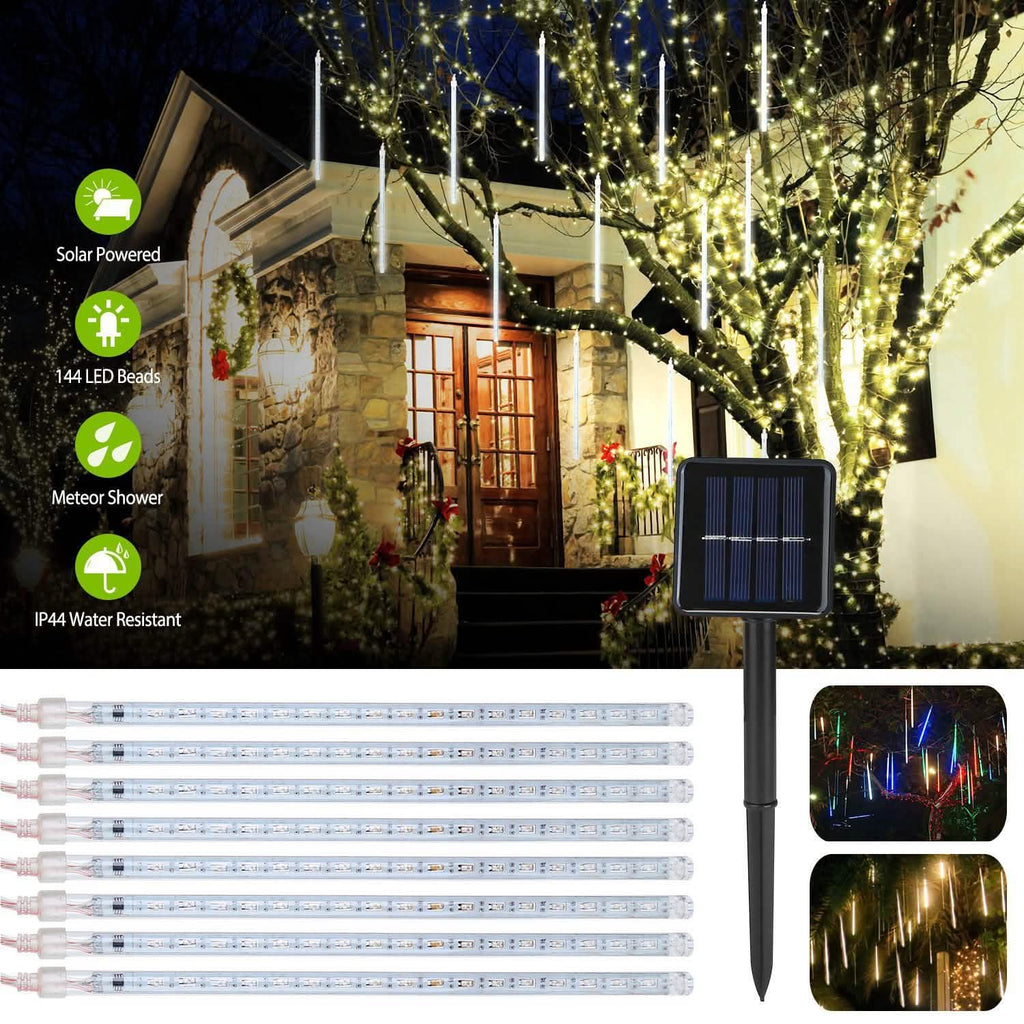 Solar Powered Meteor Shower String Light
