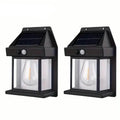 Solar-Powered Motion-Sensor Outdoor Wall Light