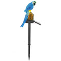 Lampe de jardin LED étanche IP65 à énergie solaire en forme de perroquet