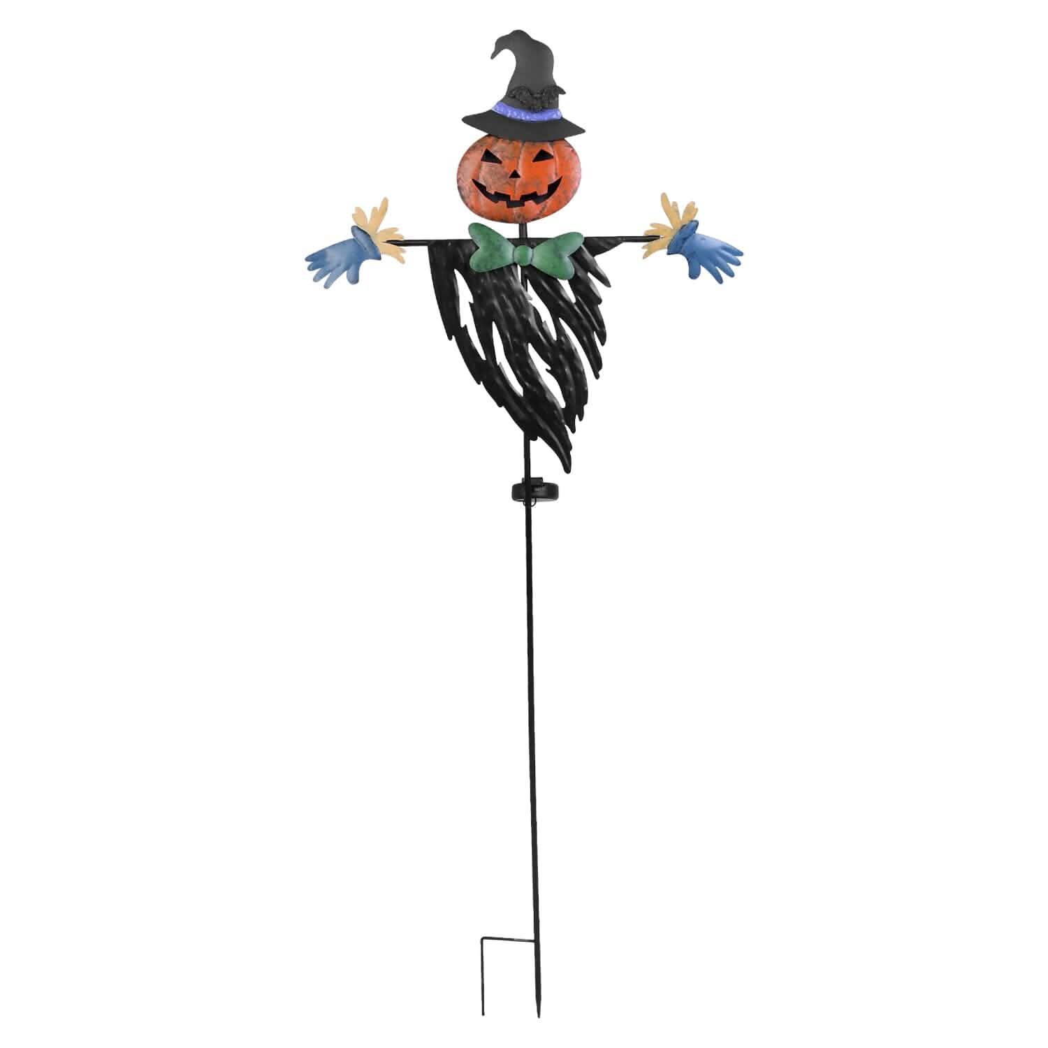 Solar Powered Scarecrow Shape Stake Light Halloween Decoration
