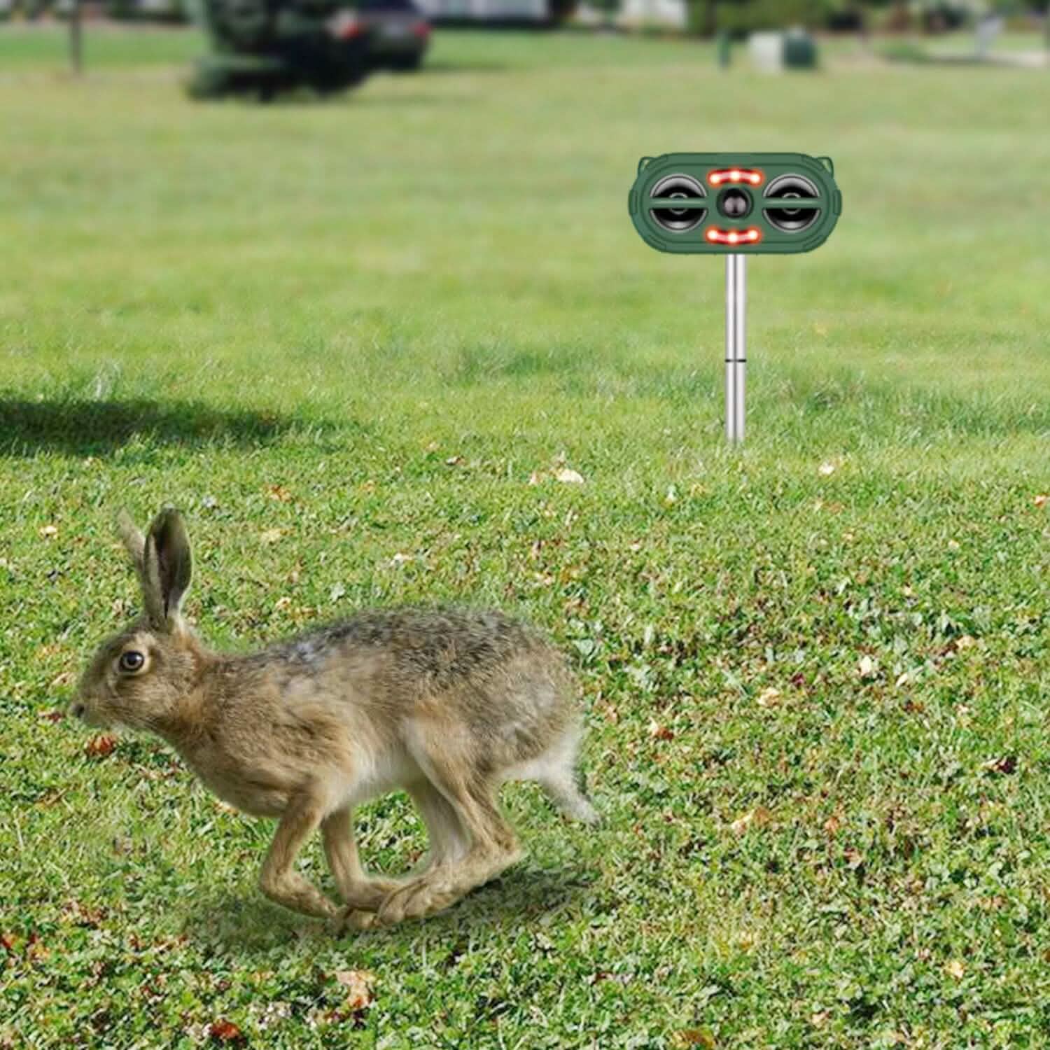 Solar Ultrasonic Animal Repeller Motion Sensor