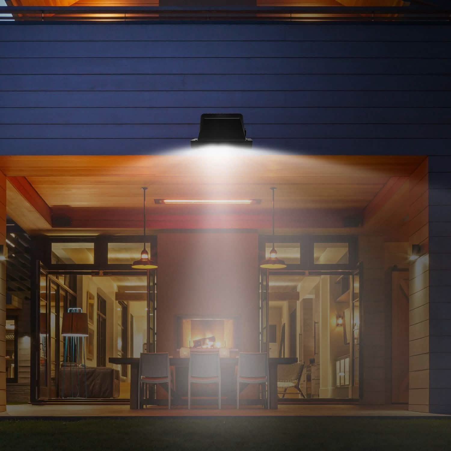 ソーラー壁掛けライト 120LED