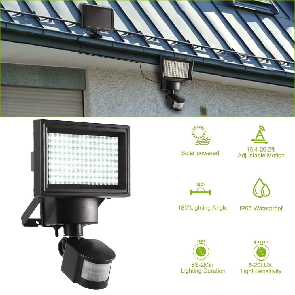 ソーラー壁掛けライト 120LED