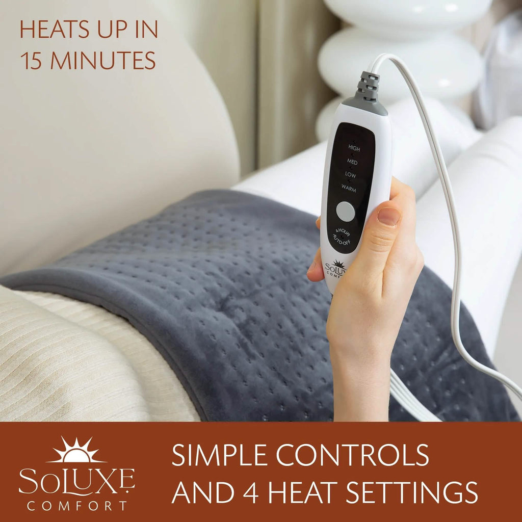 Soluxe Comfort XL King Size Heating Pad