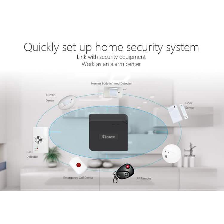 SONOFF® RFブリッジ WIFI 433 MHz 交換用スマートホームオートメーションユニバーサルスイッチ