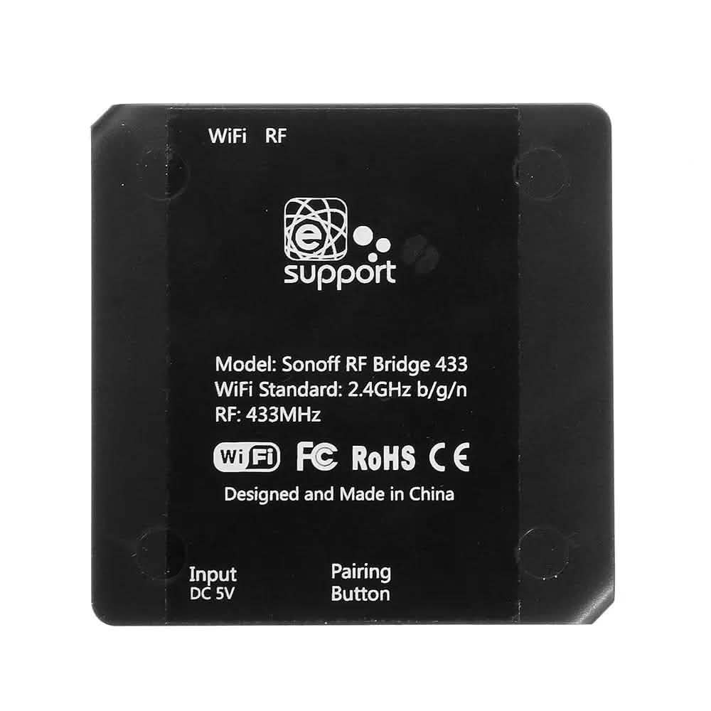 SONOFF® RFブリッジ WIFI 433 MHz 交換用スマートホームオートメーションユニバーサルスイッチ
