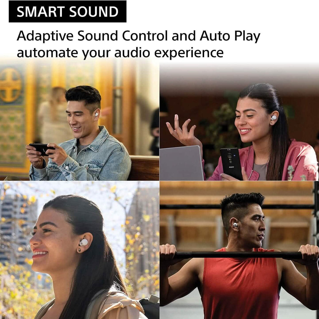 Écouteurs sans fil avec annulation de bruit Sony LinkBuds S avec Alexa intégré (reconditionnés)