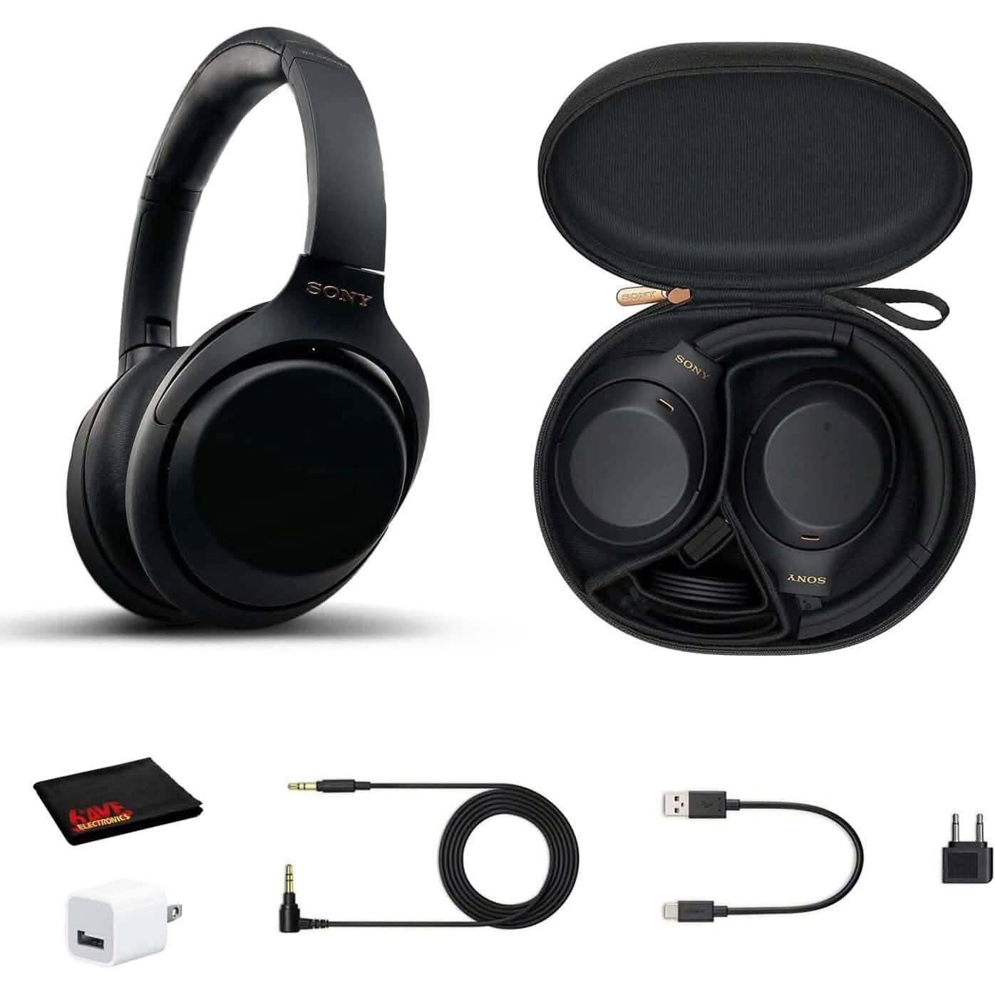 Sony WH-1000XM4 Wireless Noise Canceling Overhead Headphones with Mic  (Refurbished)