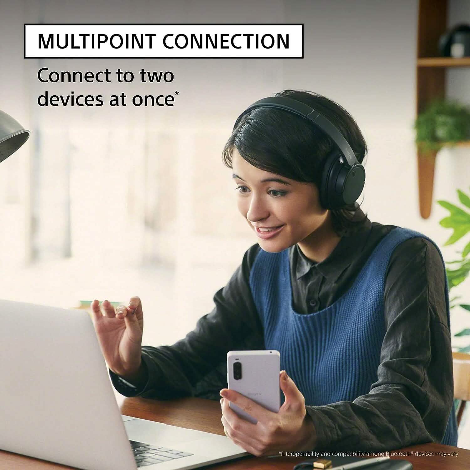 ソニー WH-CH720N ノイズキャンセリング ワイヤレス Bluetooth ヘッドホン（リファービッシュ品）