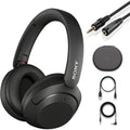 Casque supra-auriculaire Bluetooth sans fil à réduction de bruit Sony WH-XB910N + extension NeeGo 3,5 mm (reconditionné)