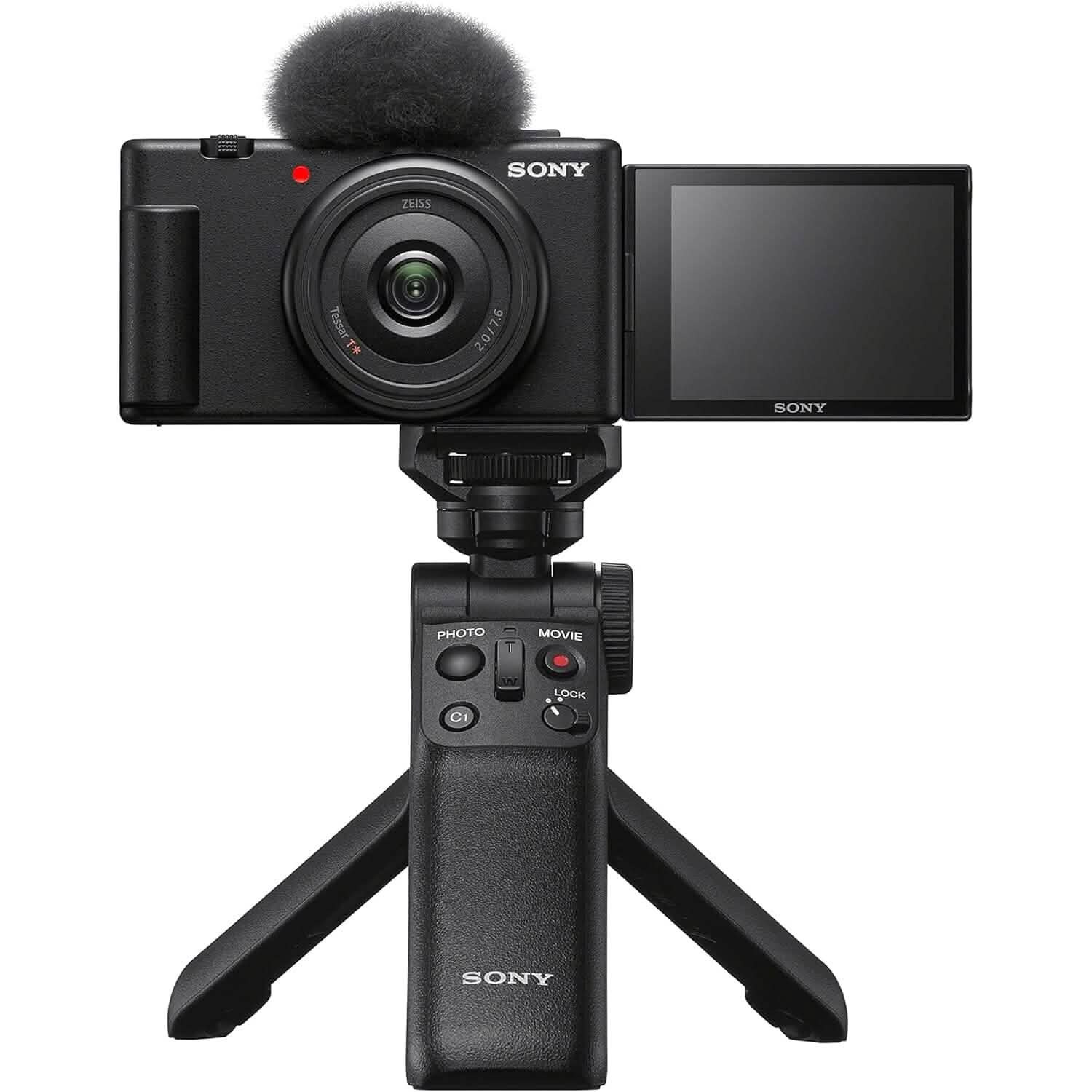Appareil photo vlog Sony ZV-1F pour créateurs de contenu et vlogueurs Noir (reconditionné)