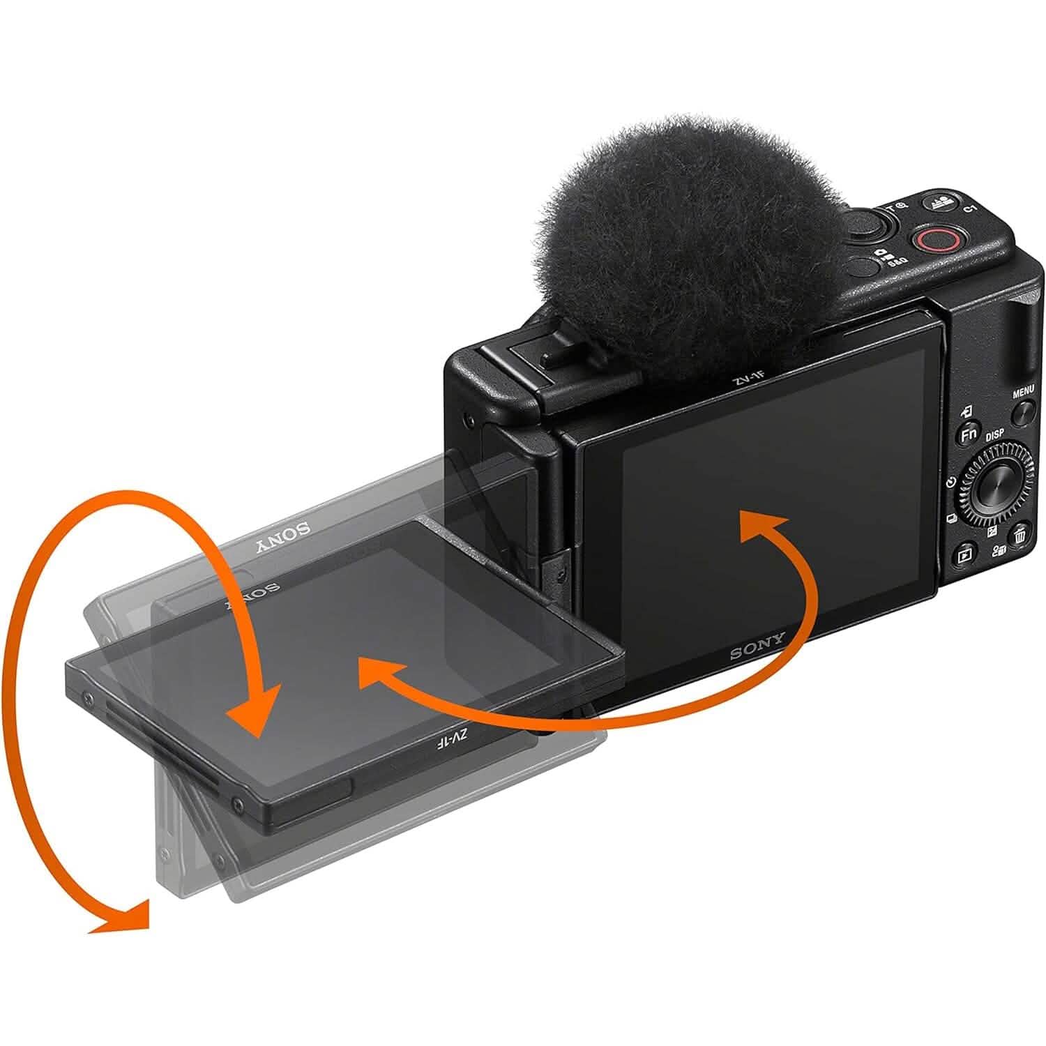 Appareil photo vlog Sony ZV-1F pour créateurs de contenu et vlogueurs Noir (reconditionné)